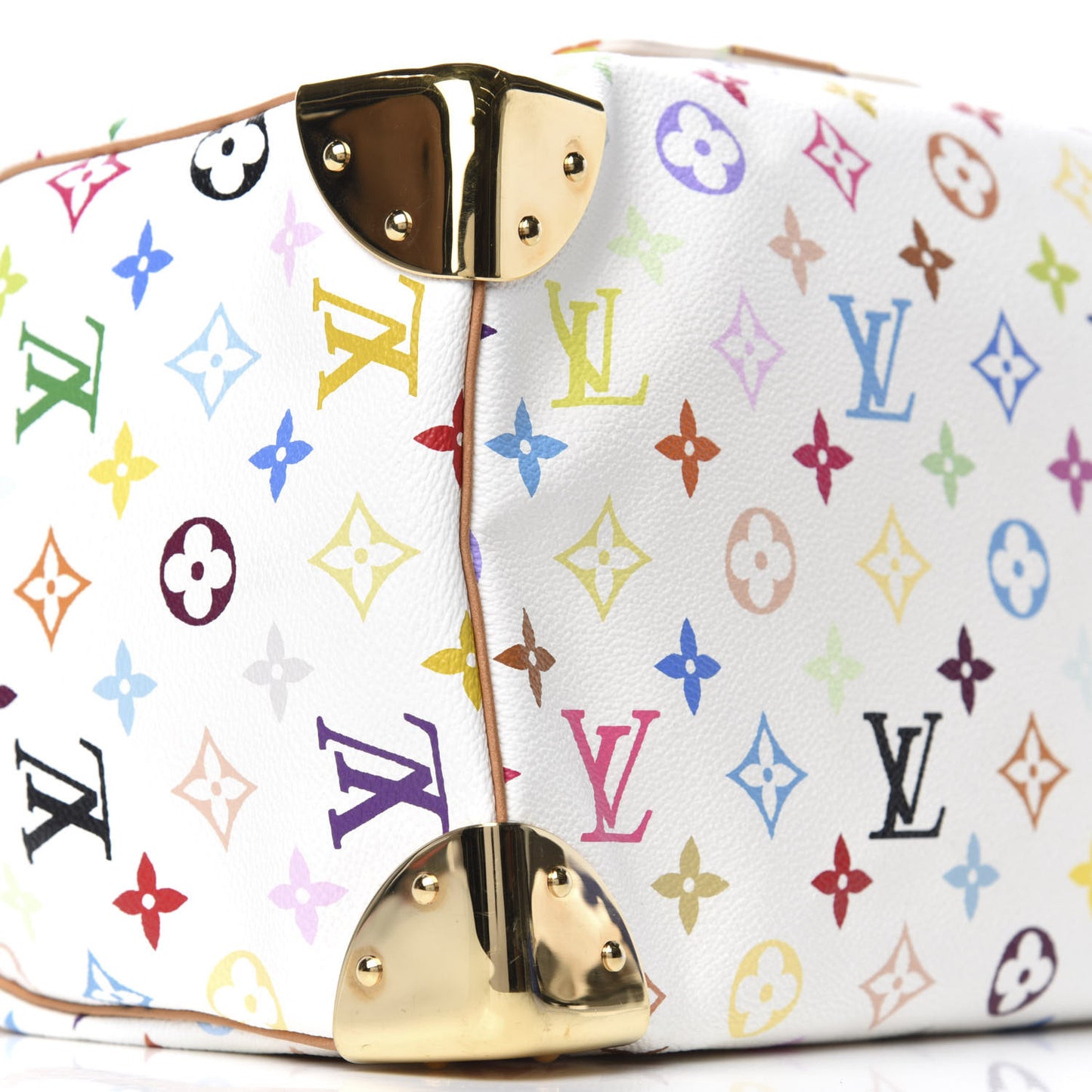 Monogram Multicolor Speedy 30 White