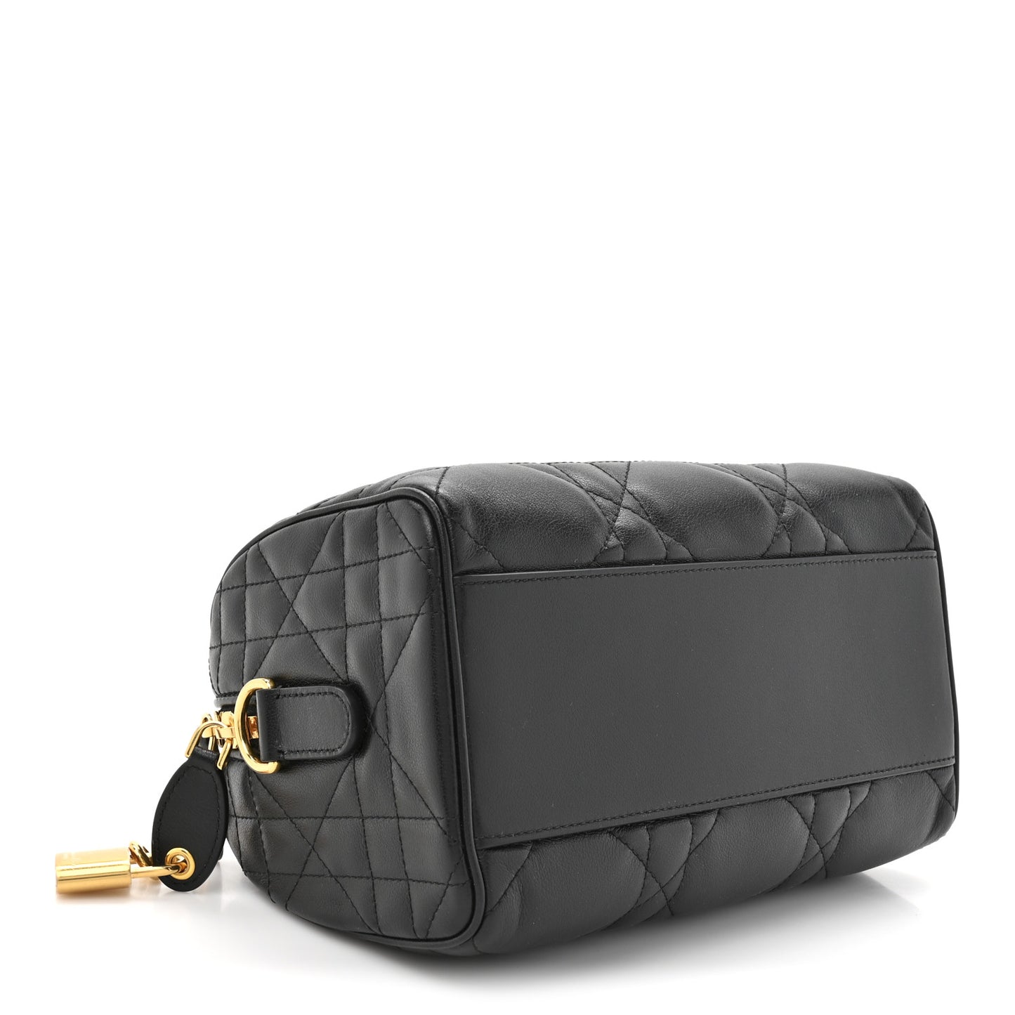 Calfskin Macrocannage Groove 20 Bag Black