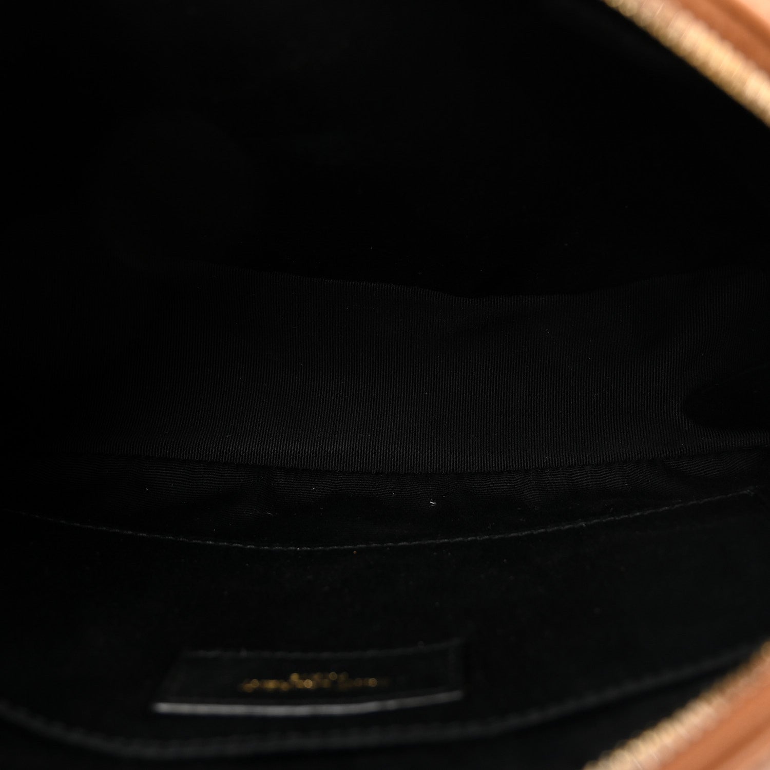 Saint Laurent Suede Matelasse Monogram Lou Camera Bag Cinnamon 5 of 9