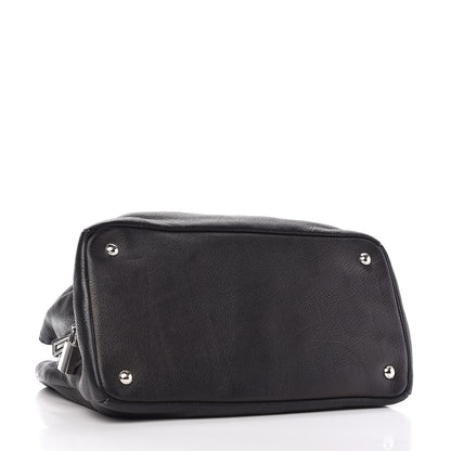 Prada Vitello Daino Shopping Tote Nero Black 4 of 10
