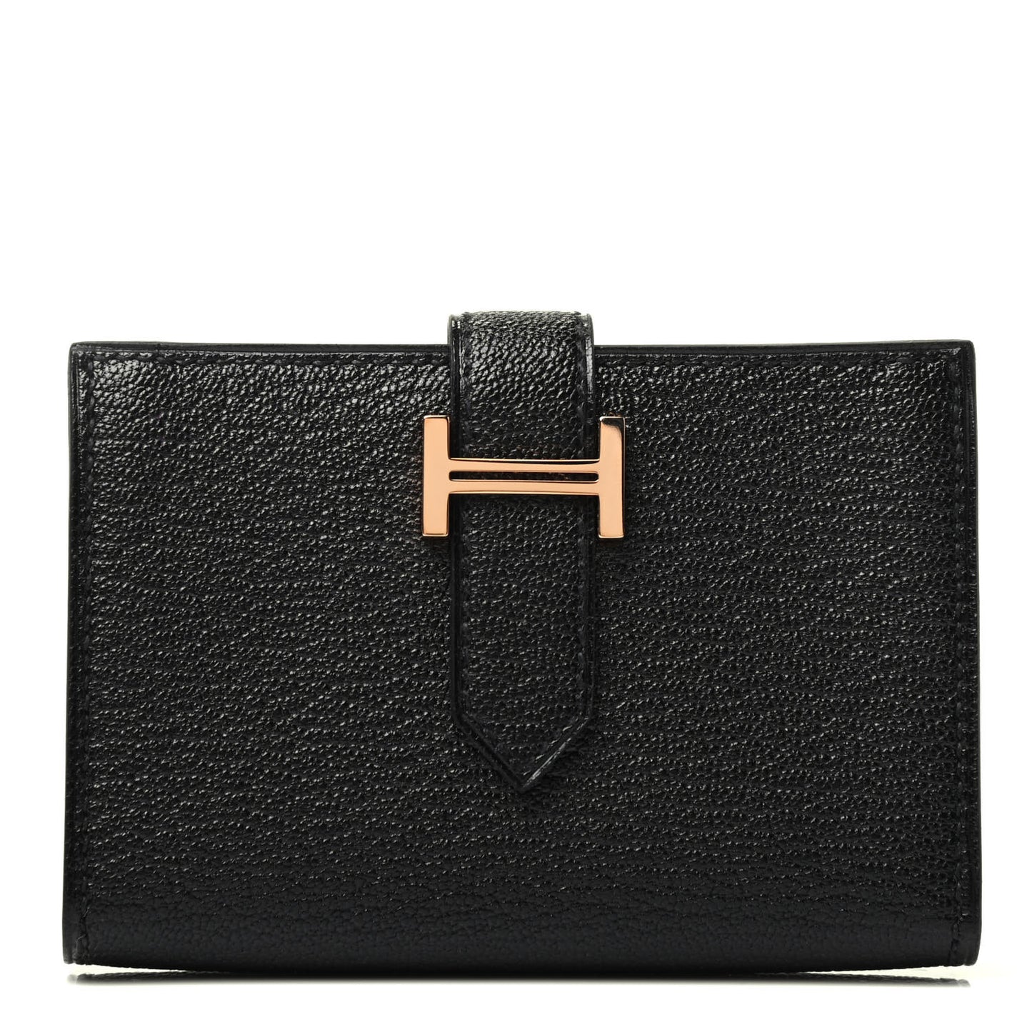 Chevre Mysore Bearn Card Holder Wallet Black