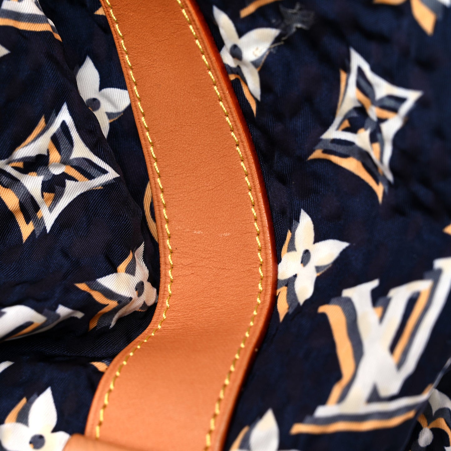 Nylon Monogram Cruise Bulles GM Navy