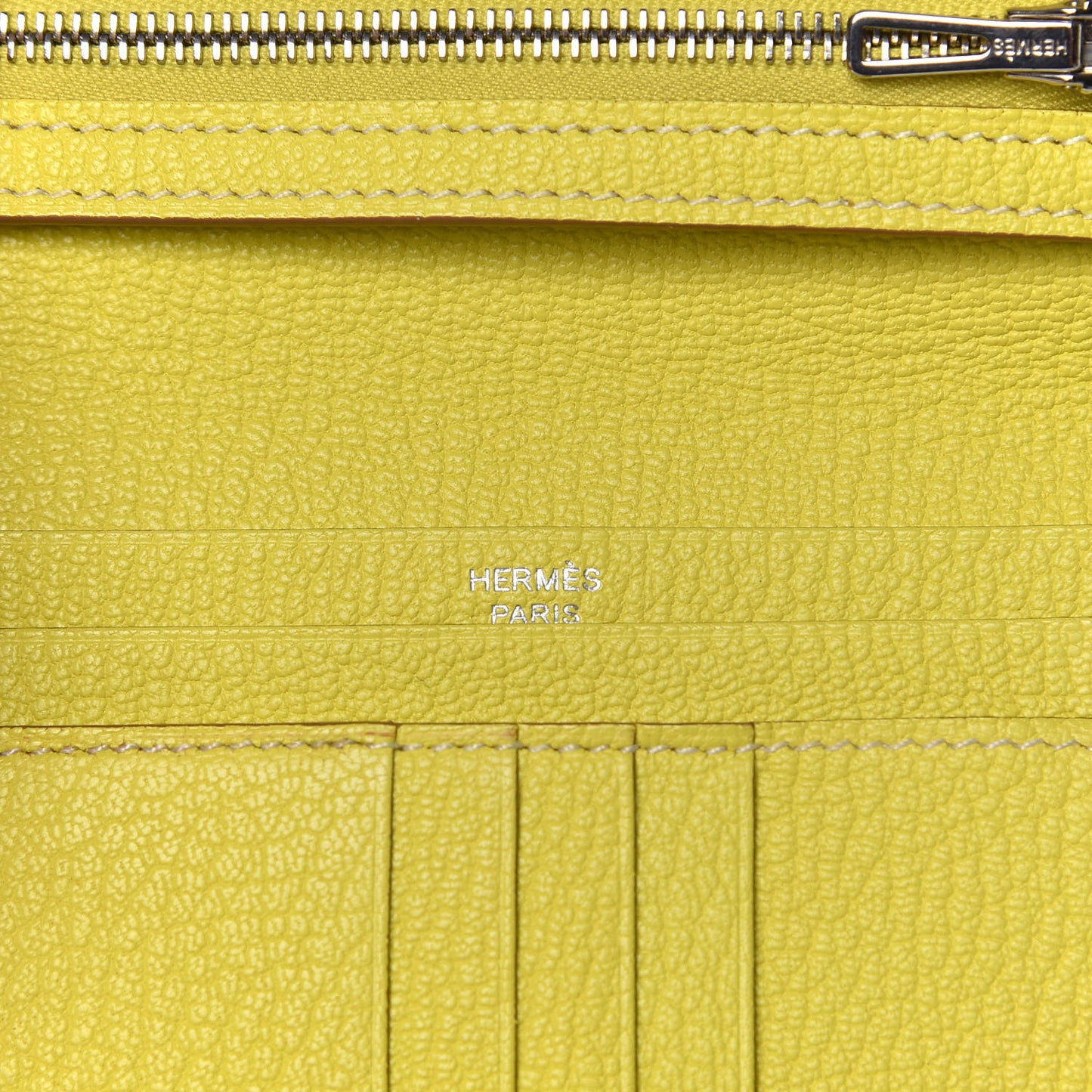 Chevre Mysore Bearn Compact Wallet Lime