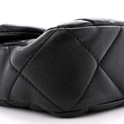 Chanel Lambskin Plexiglass Quilted Coco Love Mini Flap Black 9 of 11