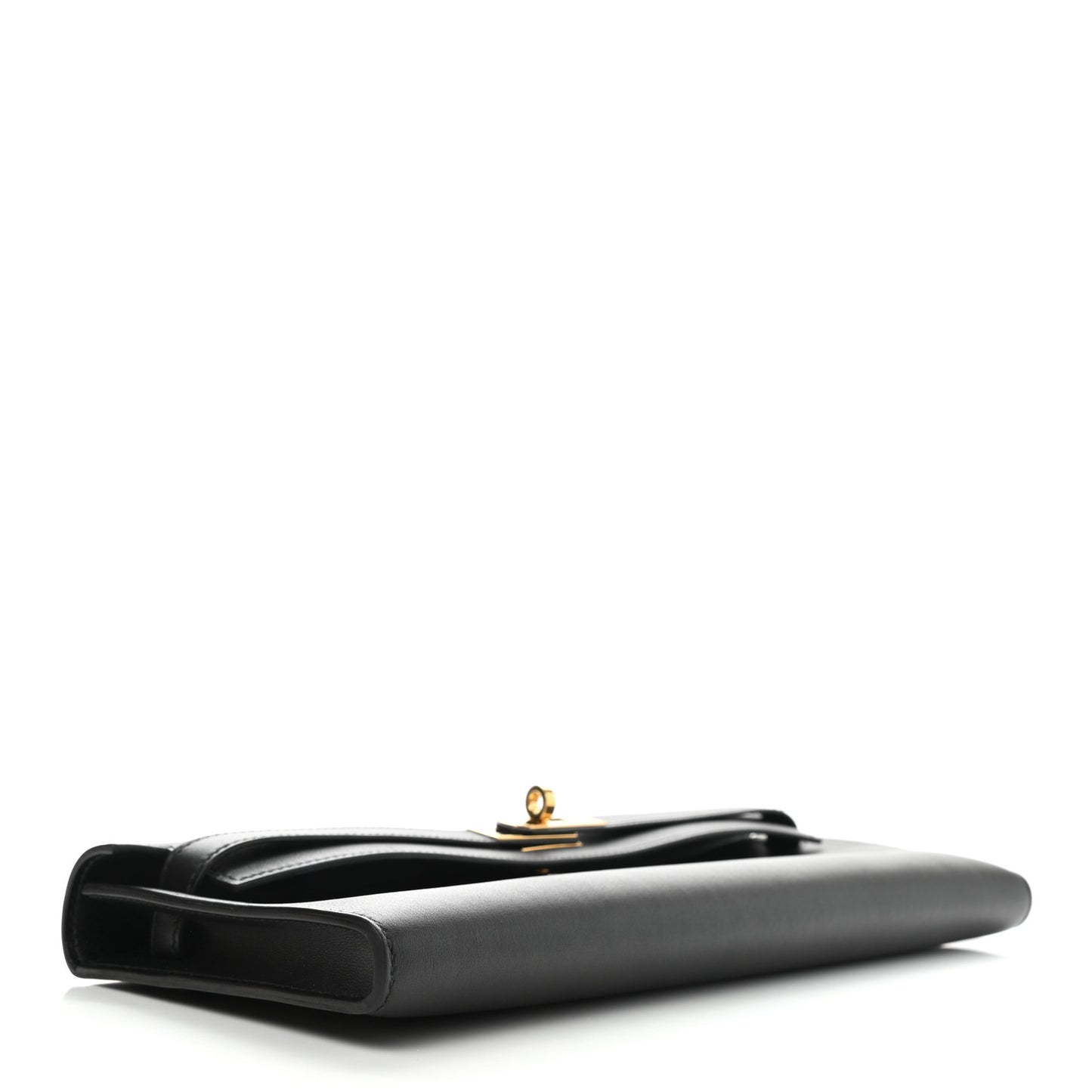 Swift Kelly Cut Clutch Pochette Black