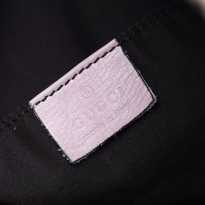 Gucci GG Monogram Medium Web Handle Vertical Tote Pink Blue 6 of 11