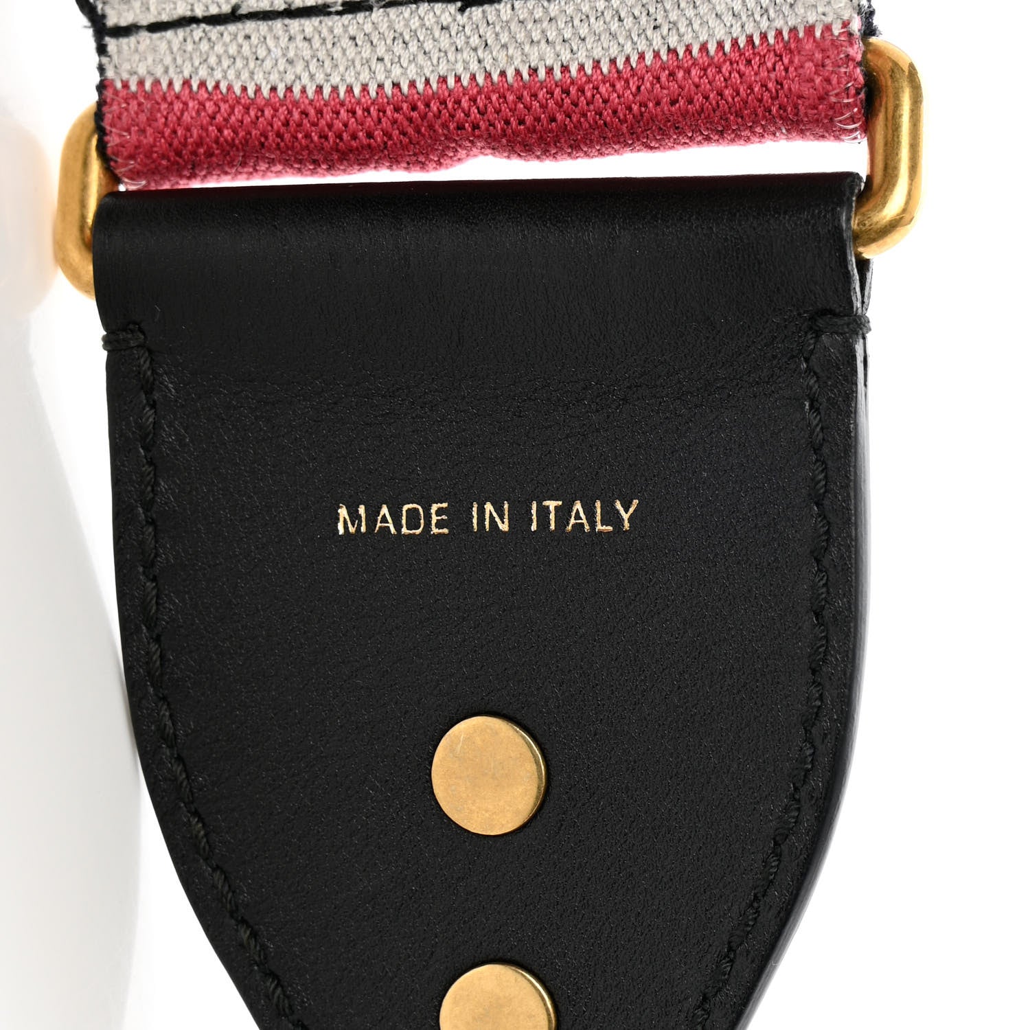 Christian Dior Canvas Embroidered Studded Rainbow J’Adior Shoulder Strap 6 of 8