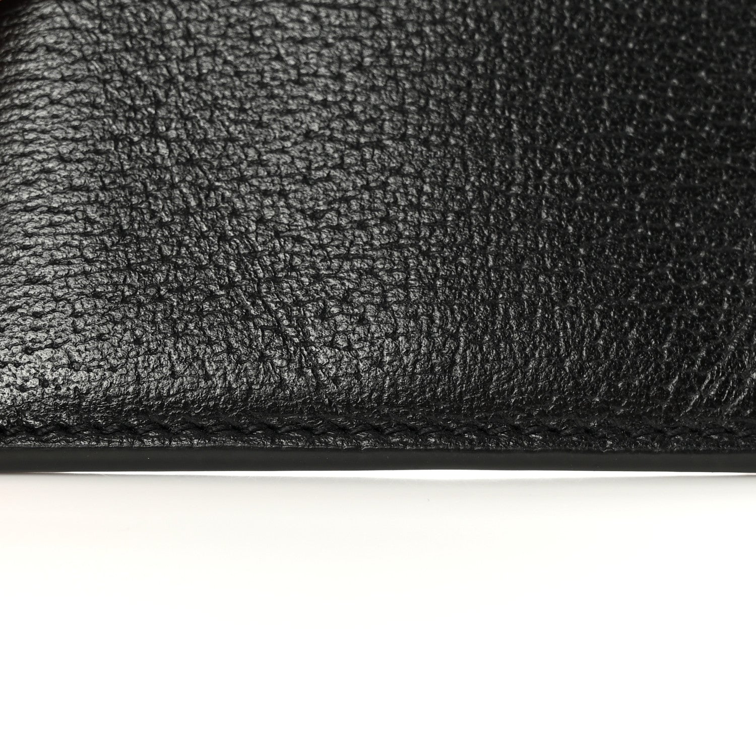 Gucci Calfskin Boar Effect GG Marmont Card Holder Black 14 of 15