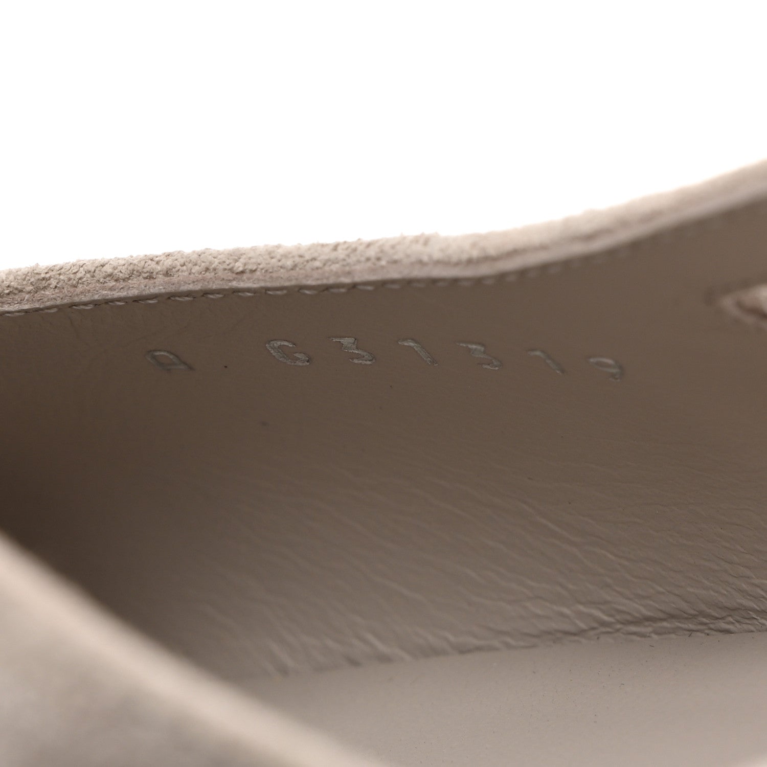 Chanel Suede Cap Toe CC Coco Slingback Pumps 38 Light Grey 7 of 9