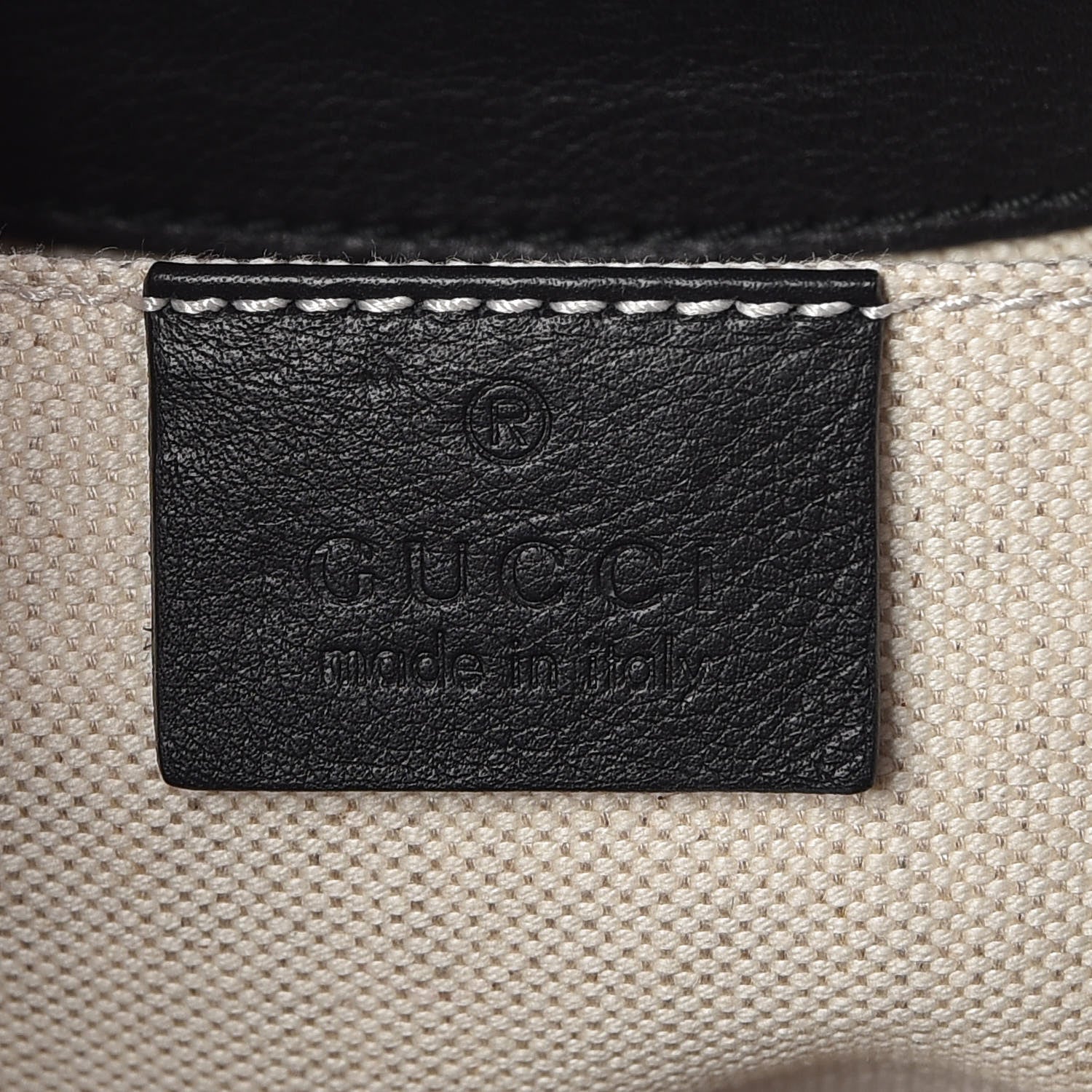 Gucci Calfskin Miss Bamboo Shoulder Bag Black 6 of 7