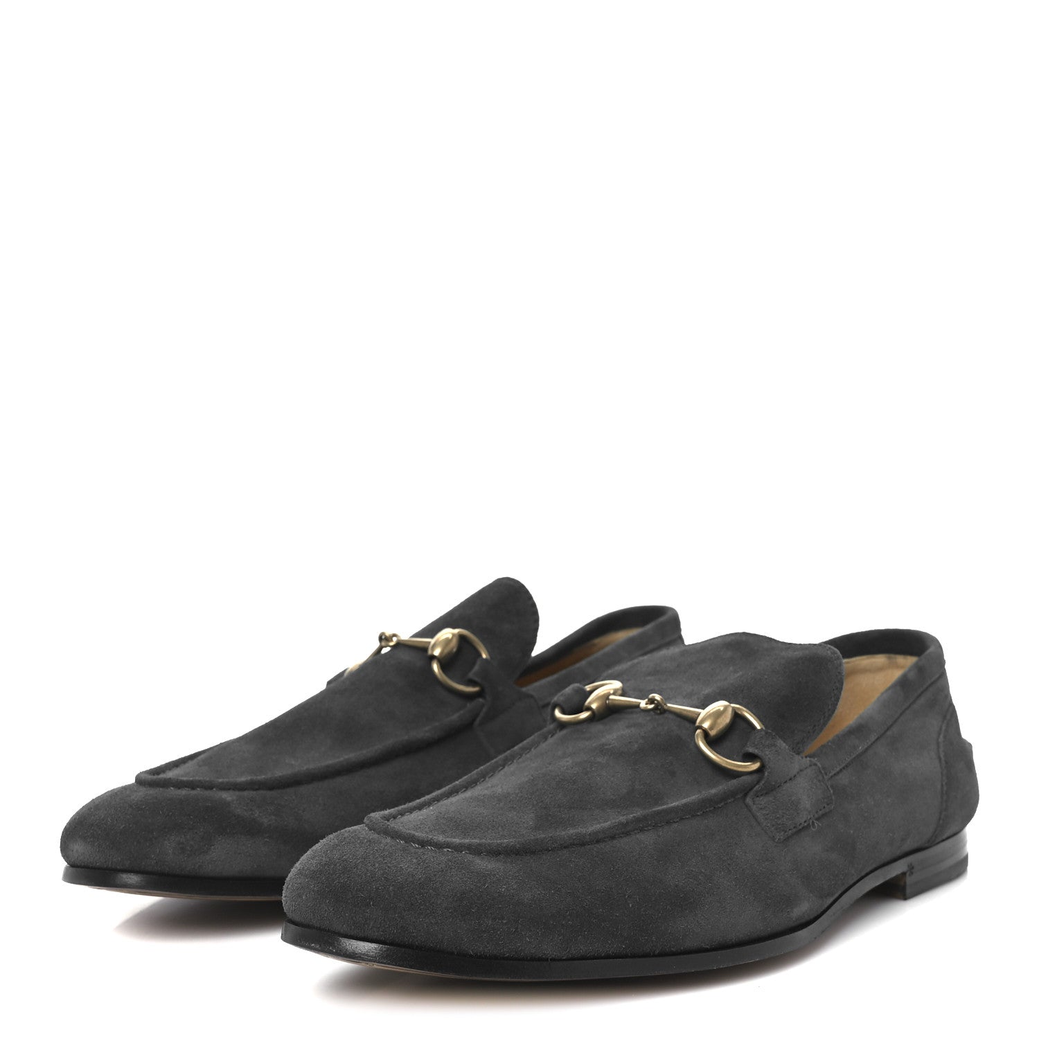 Gucci Suede Horsebit Mens Jordaan Loafers 9.5 Green 4 of 10