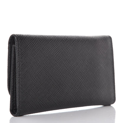Prada Saffiano Metal 6 Key Holder Black 3 of 8