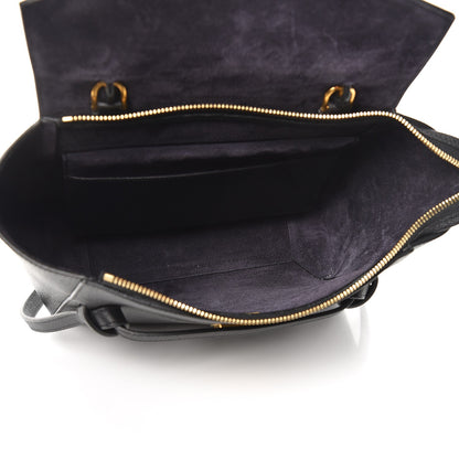 Celine Grained Calfskin Micro Belt Bag Black 5 of 6