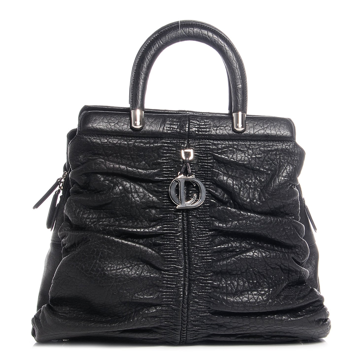 Lambskin Karenina Large Tote Black