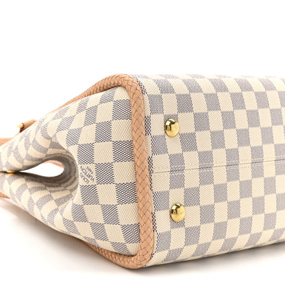 Louis Vuitton Damier Azur Propriano Rose Ballerine 9 of 10