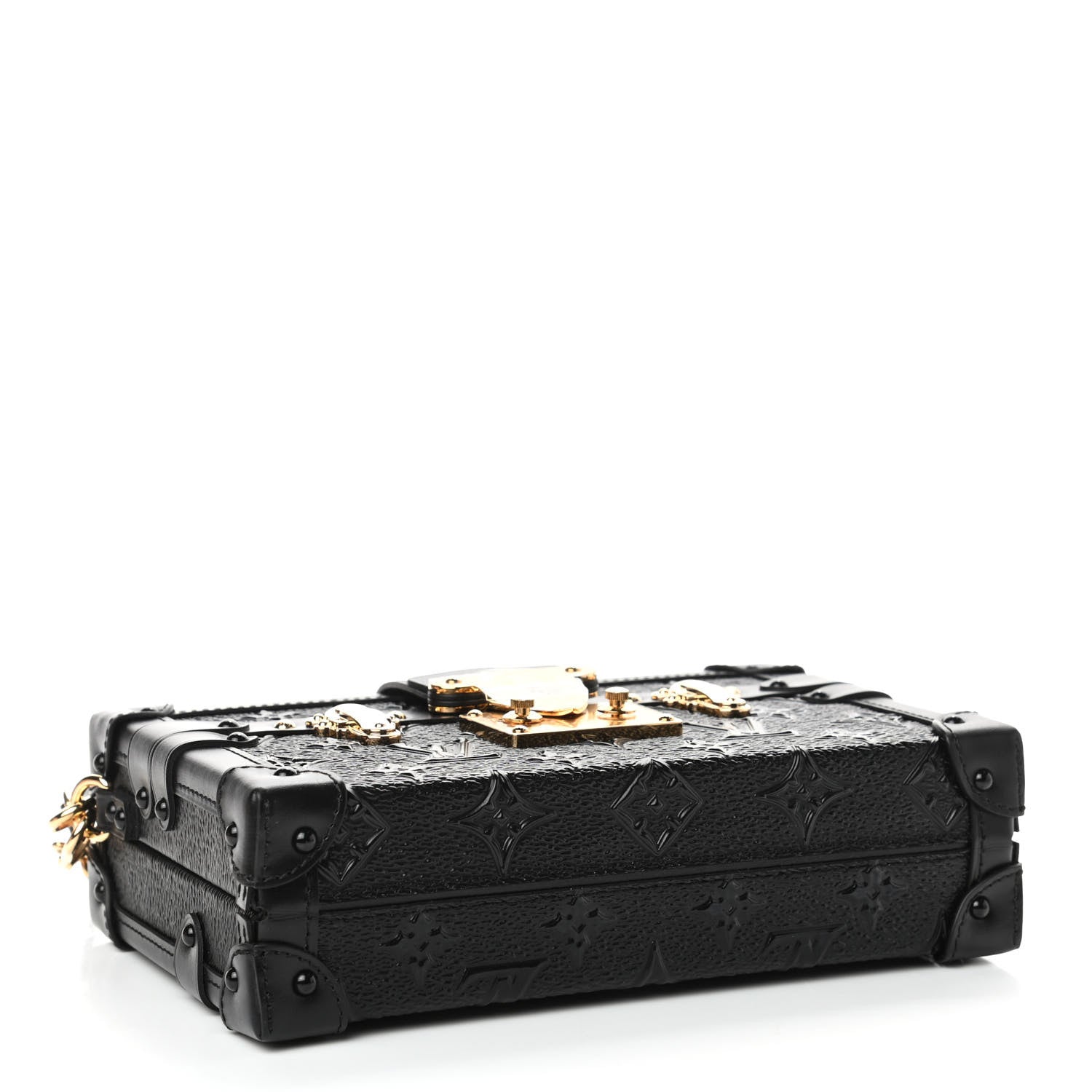 Louis Vuitton Midnight Canvas Petite Malle Black 3 of 4