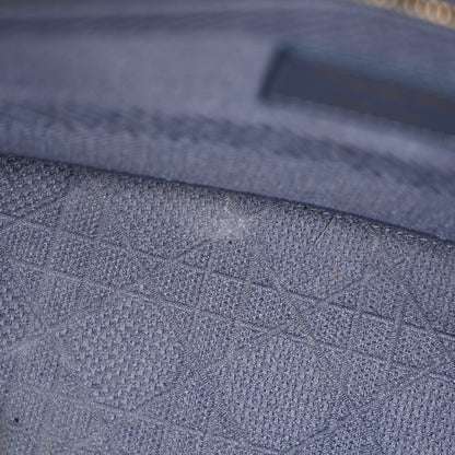 Christian Dior Canvas Embroidered Cannage Medium Lady D-Lite Blue 10 of 12