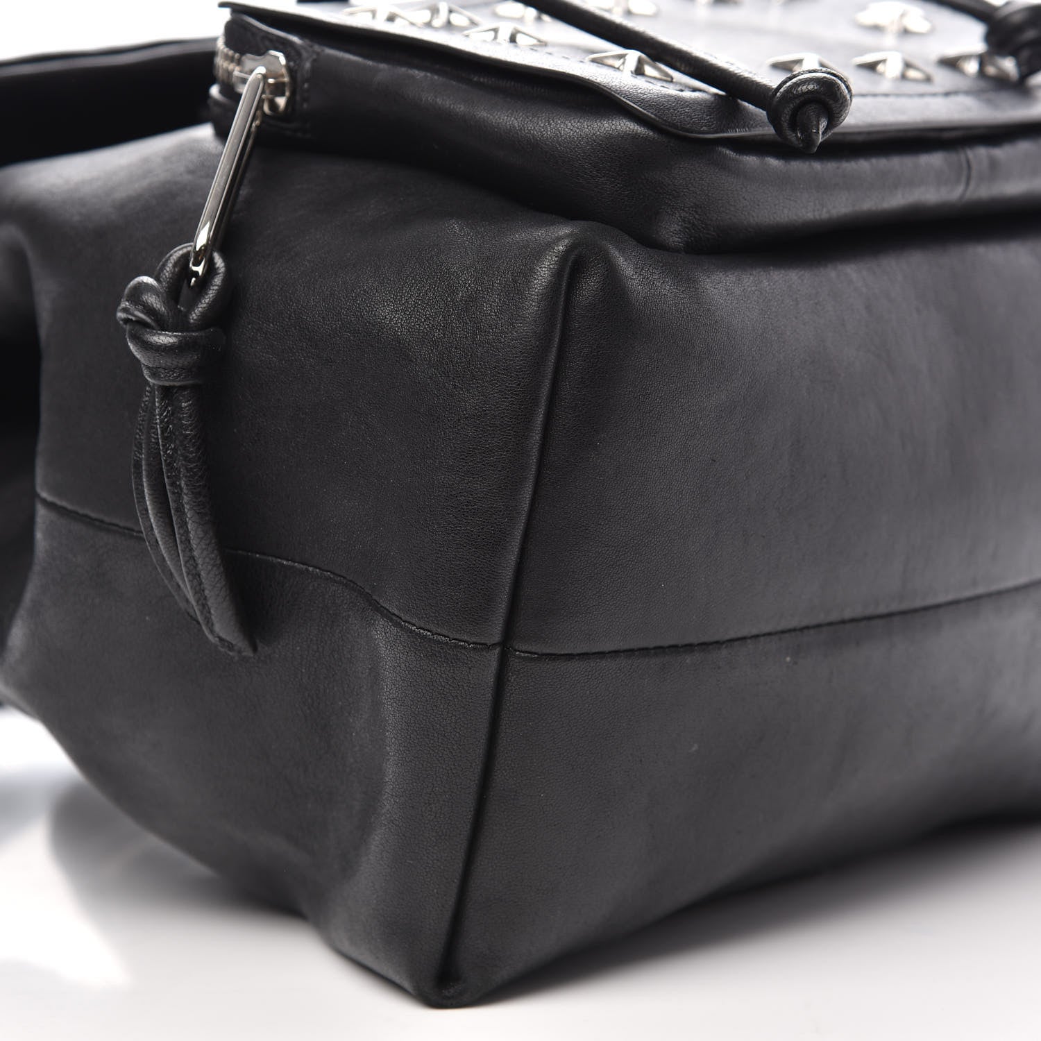 Jimmy Choo Lambskin Suki Studded Backpack Black 7 of 9