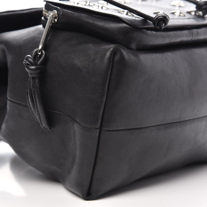Jimmy Choo Lambskin Suki Studded Backpack Black 7 of 9