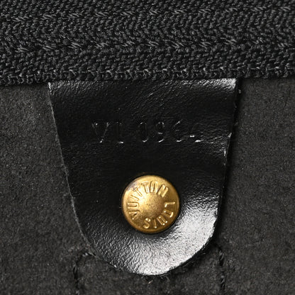 Louis Vuitton Epi Keepall 50 Black 6 of 9