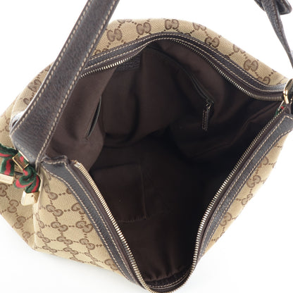 Gucci Monogram Large Princy Hobo Dark Brown 5 of 9