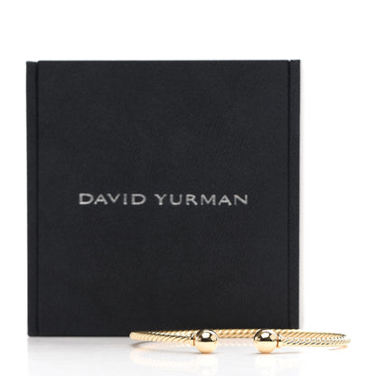 David Yurman 18K Yellow Gold 7mm Solari Bracelet 6 of 6