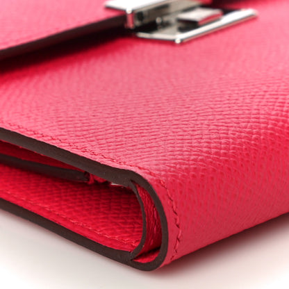 Hermes Epsom Clic 12 Wallet Rose Extreme 9 of 11