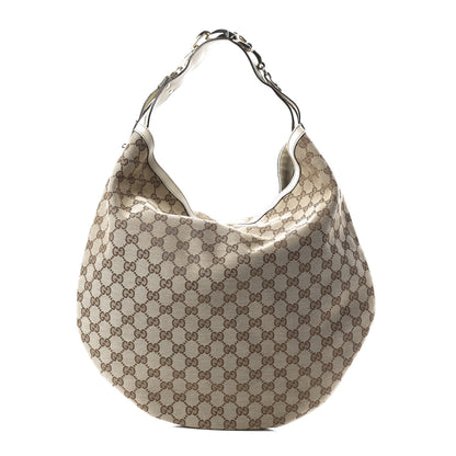 Gucci Monogram Large Wave Hobo Off White 1 of 12