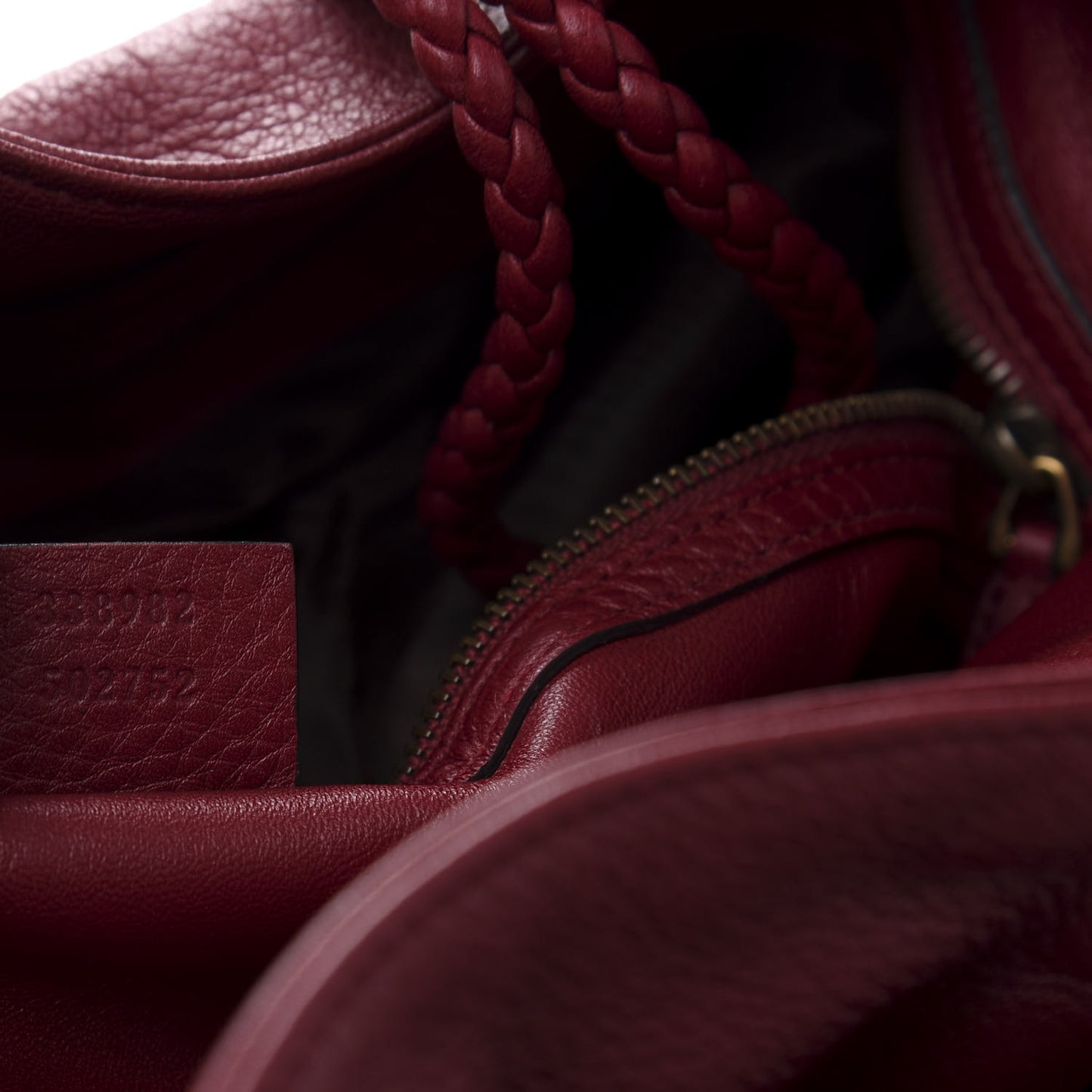 Deerskin Large Hip Bamboo Hobo Raspberry Candy