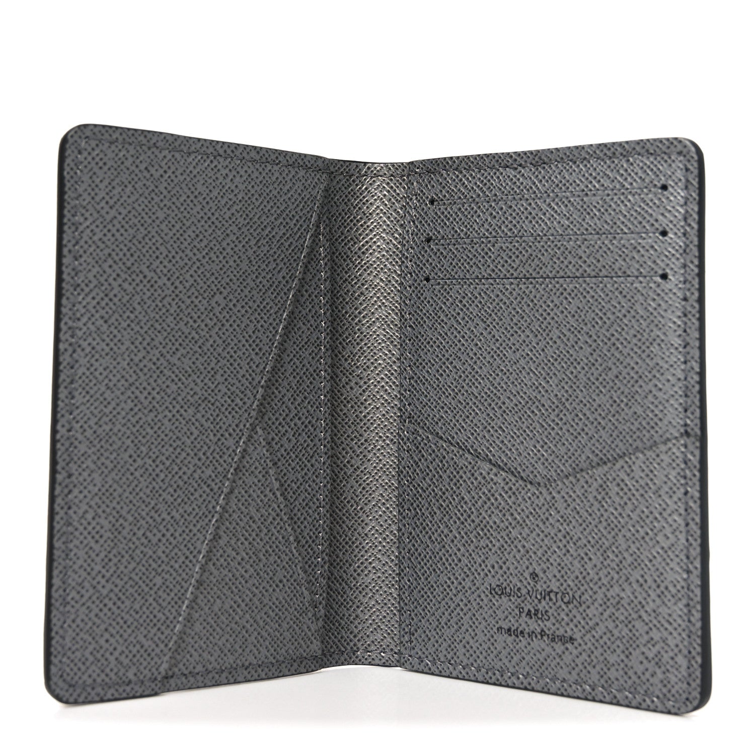 Louis Vuitton Taigarama Pocket Organizer NM NM Gunmetal 4 of 6