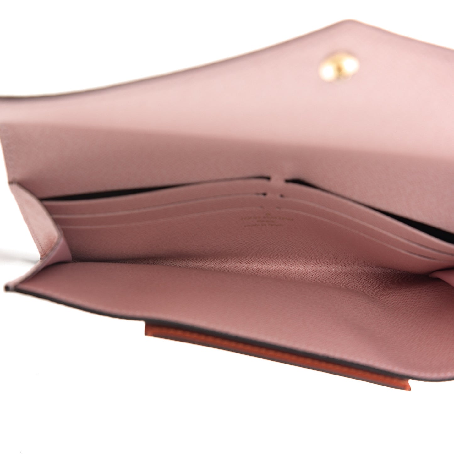 Monogram Jeanne Wallet Rose Ballerine
