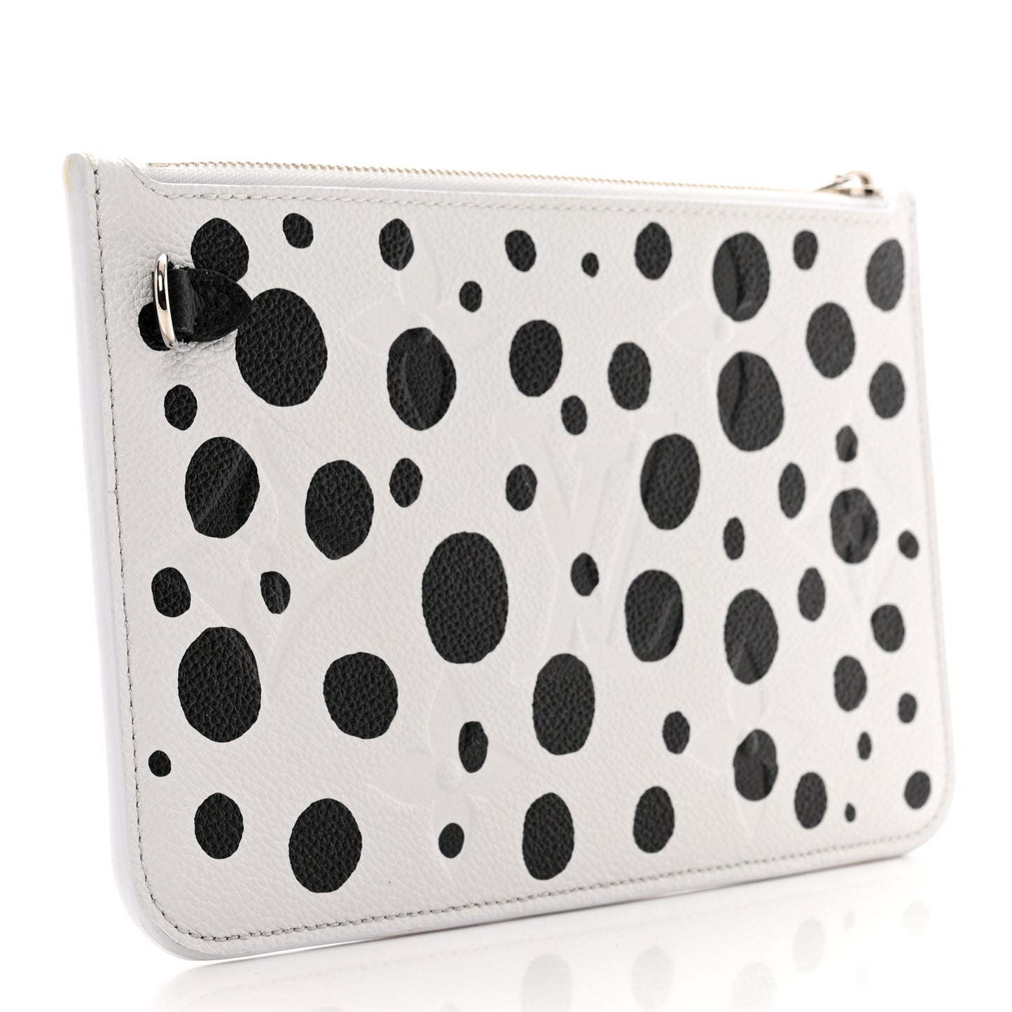 LV X YK Empreinte Neverfull MM GM Pochette Black White