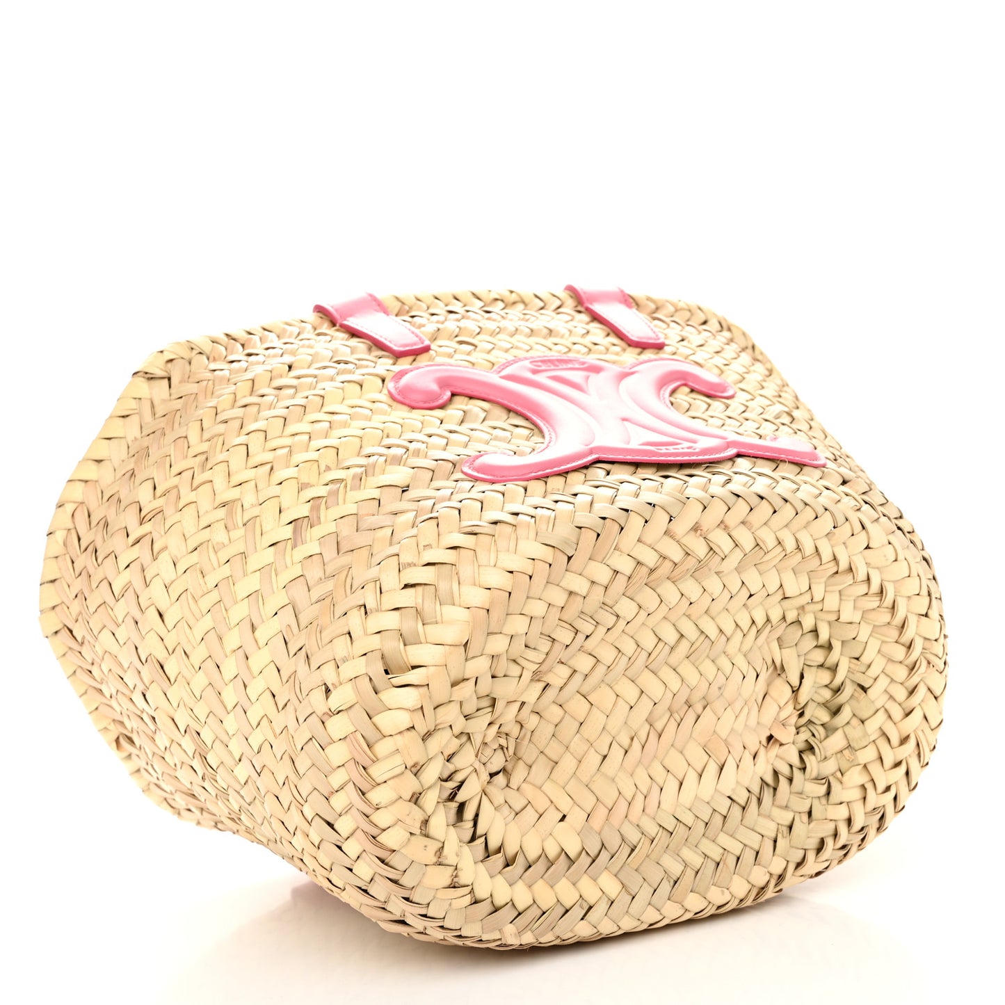Raffia Calfskin Triomphe Teen Panier Lipstick