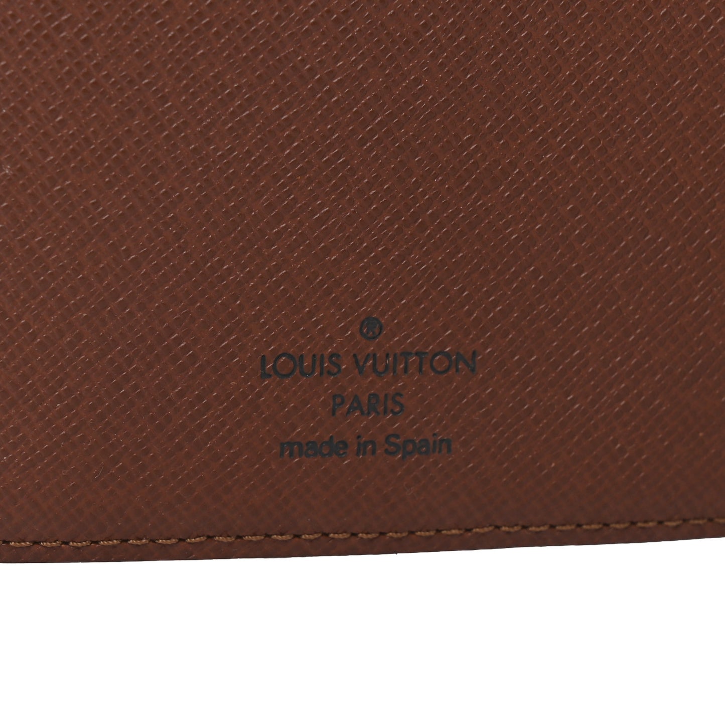 Monogram Porte Chequier Cartes Credit European Checkbook Wallet