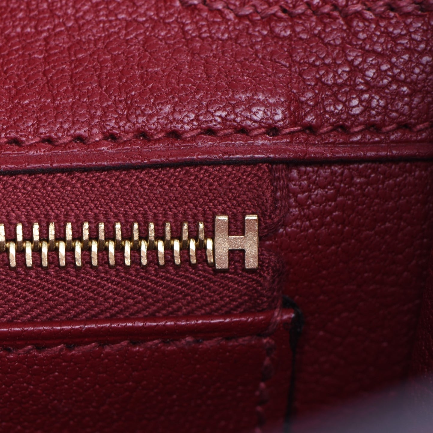 Togo Birkin 30 Rouge Grenat