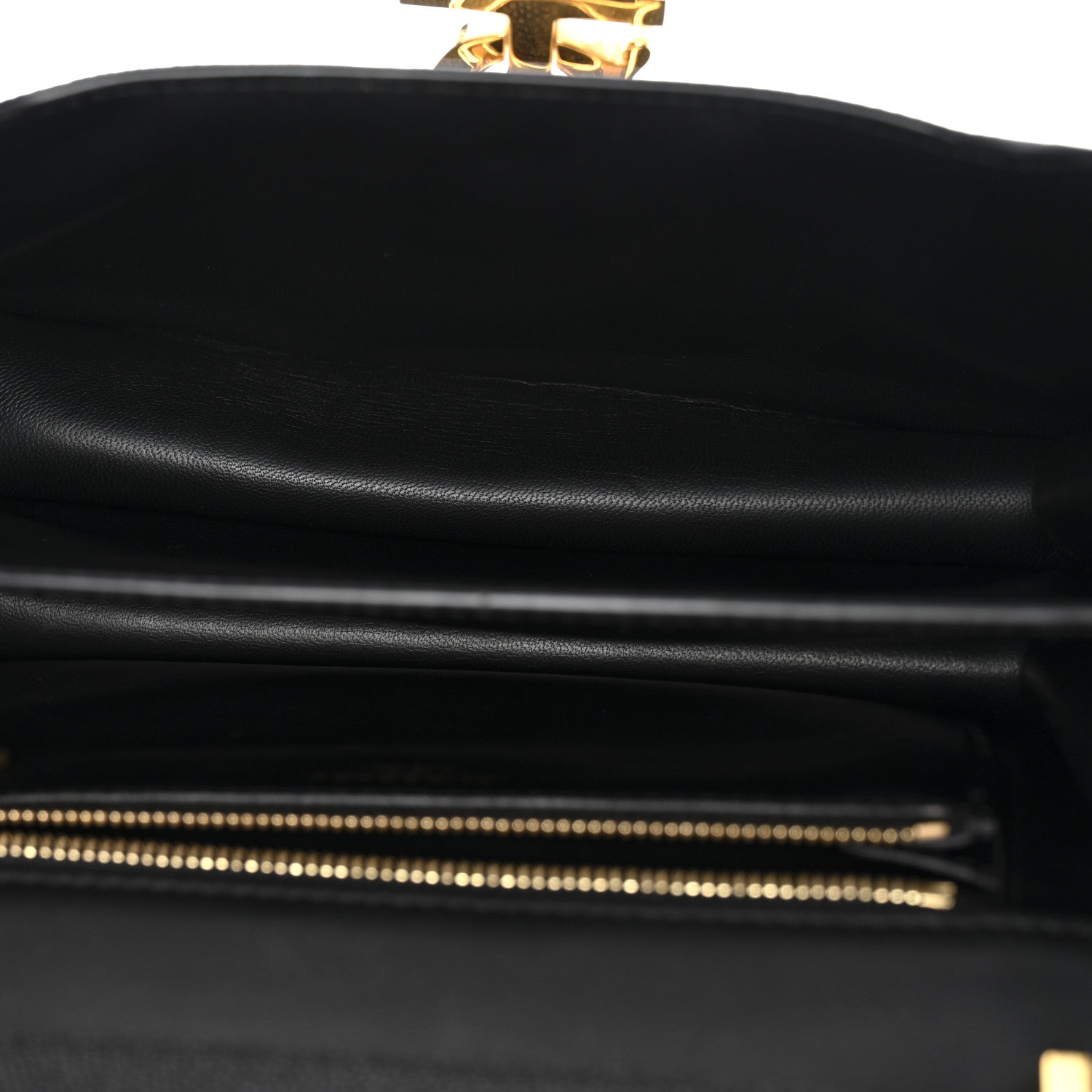 Burberry Grained Calfskin Small TB Bag Black 5 of 12