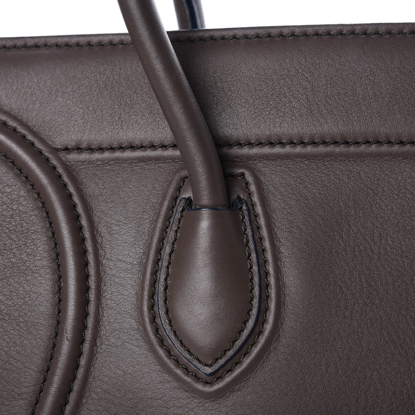 Supple Calfskin Medium Phantom Luggage Anthracite