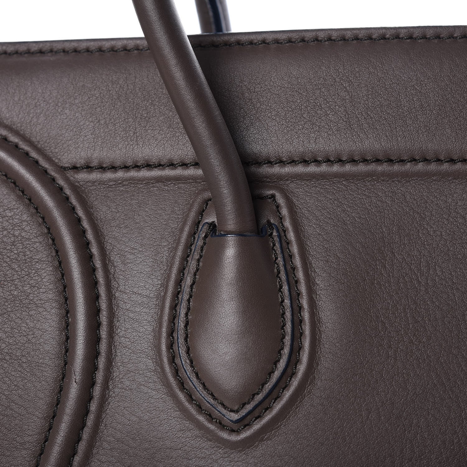 Celine Supple Calfskin Medium Phantom Luggage Anthracite 10 of 17