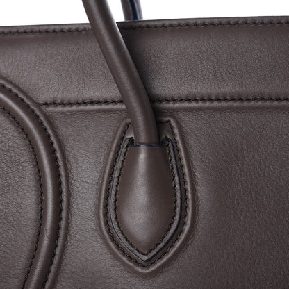 Celine Supple Calfskin Medium Phantom Luggage Anthracite 10 of 17