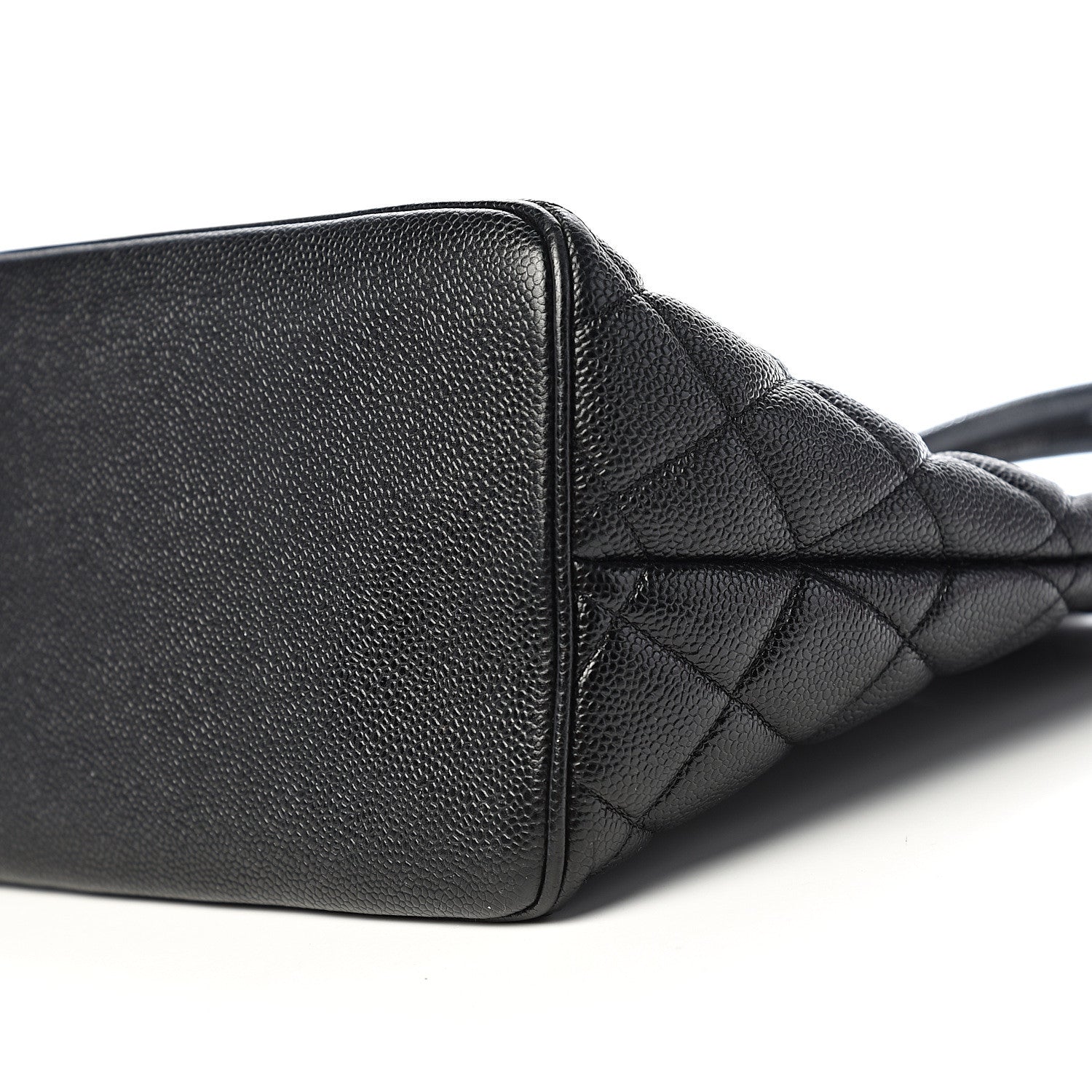 Chanel Caviar Quilted Medallion Tote Black 8 of 9