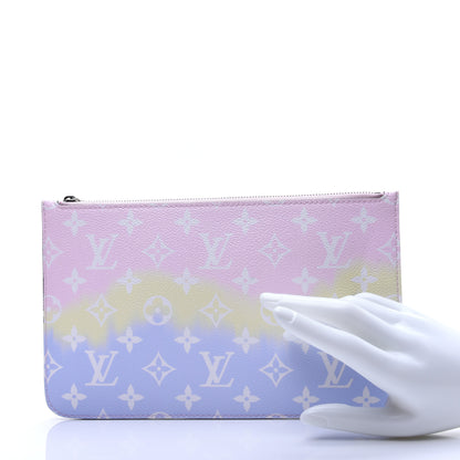 Louis Vuitton Monogram Escale Neverfull MM GM Pochette Pastel 2 of 9