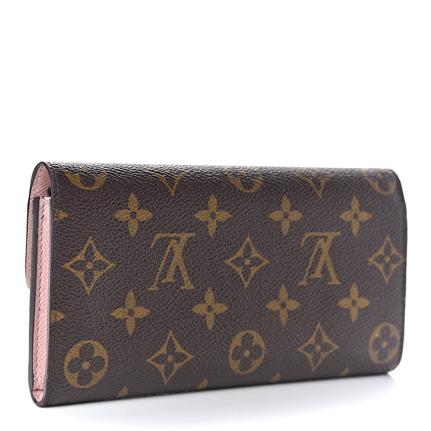 Louis Vuitton Monogram Emilie Wallet Rose Ballerine 3 of 9