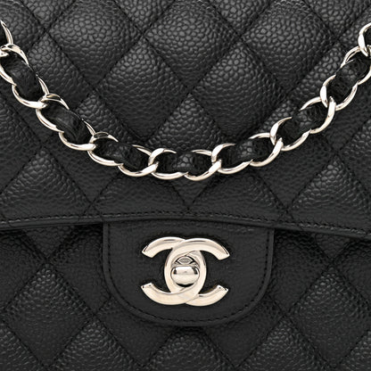 Chanel Caviar Quilted Small Double Flap Black 8 of 12