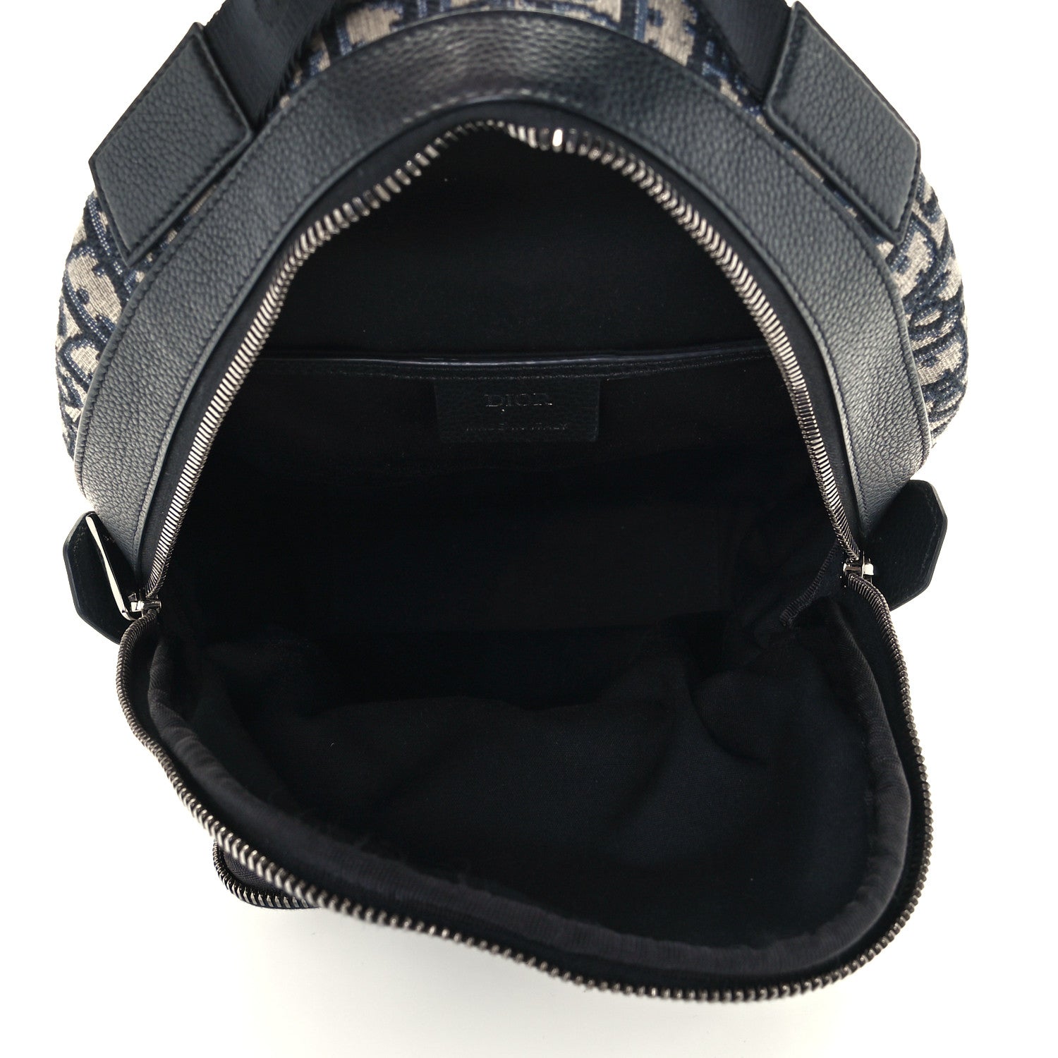 Christian Dior Oblique Mini Rider Backpack Black 7 of 11