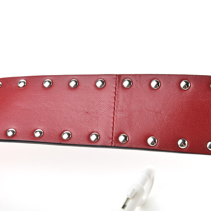 Valentino Garavani Lambskin Free Rockstud Spike Shoulder Strap Rosso Valentino 4 of 6