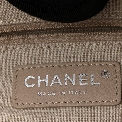 Chanel Mixed Fibers Small Deauville Tote Black 7 of 11