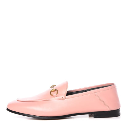 Gucci Lambskin Womens Brixton Horsebit Loafers 39 Perfect Pink 1 of 13