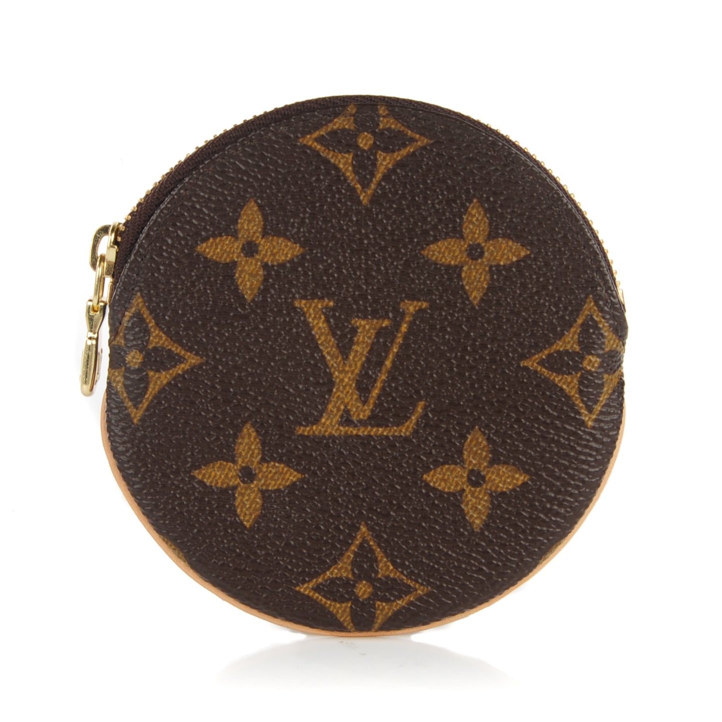 Monogram Round Coin Purse