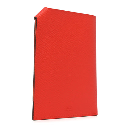 Hermes Epsom Tarmac PM Passport Holder Capucine 3 of 7