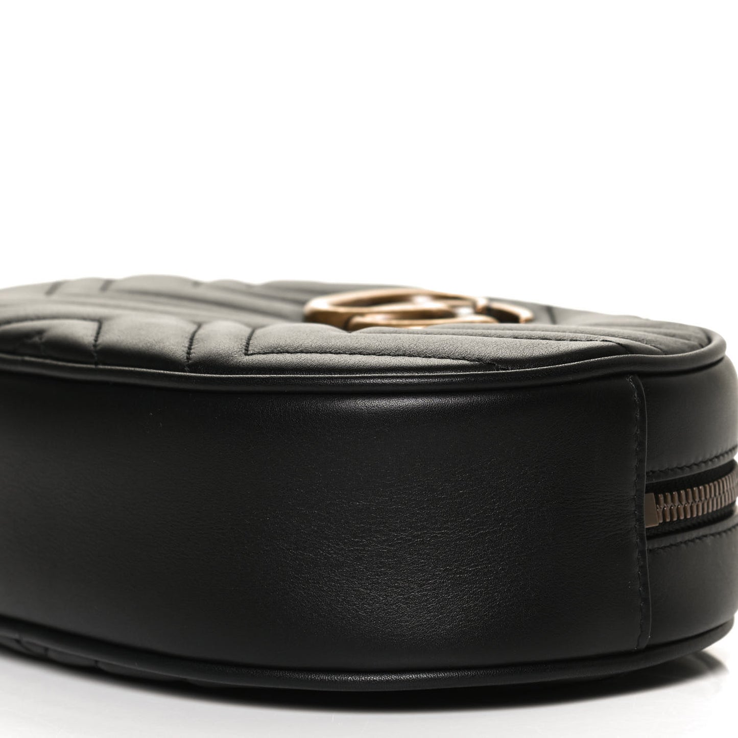Calfskin Matelasse GG Marmont Belt Bag 75 30 Black